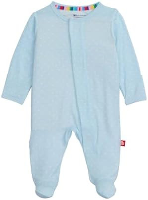 Magnetic Me Boys Modal Magnetic Baby Footie Pajamas | Silky Soft Modal Fabric | Baby Sleepers | Amazon (US)