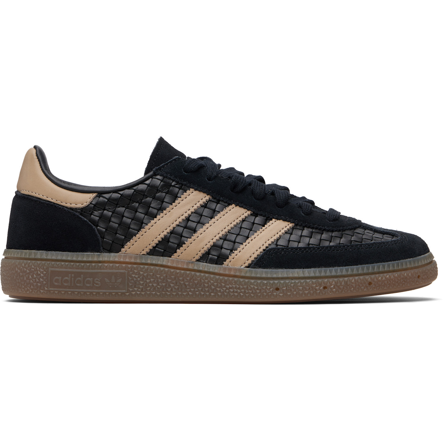adidas Originals Black Handball Spezial Sneakers | SSENSE