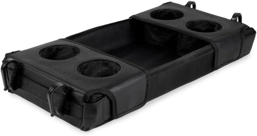 WONDERFOLD Flex Snack Tray for W4 Stroller Wagon with Convertible Cup Holders & Adjustable Sidewa... | Amazon (US)