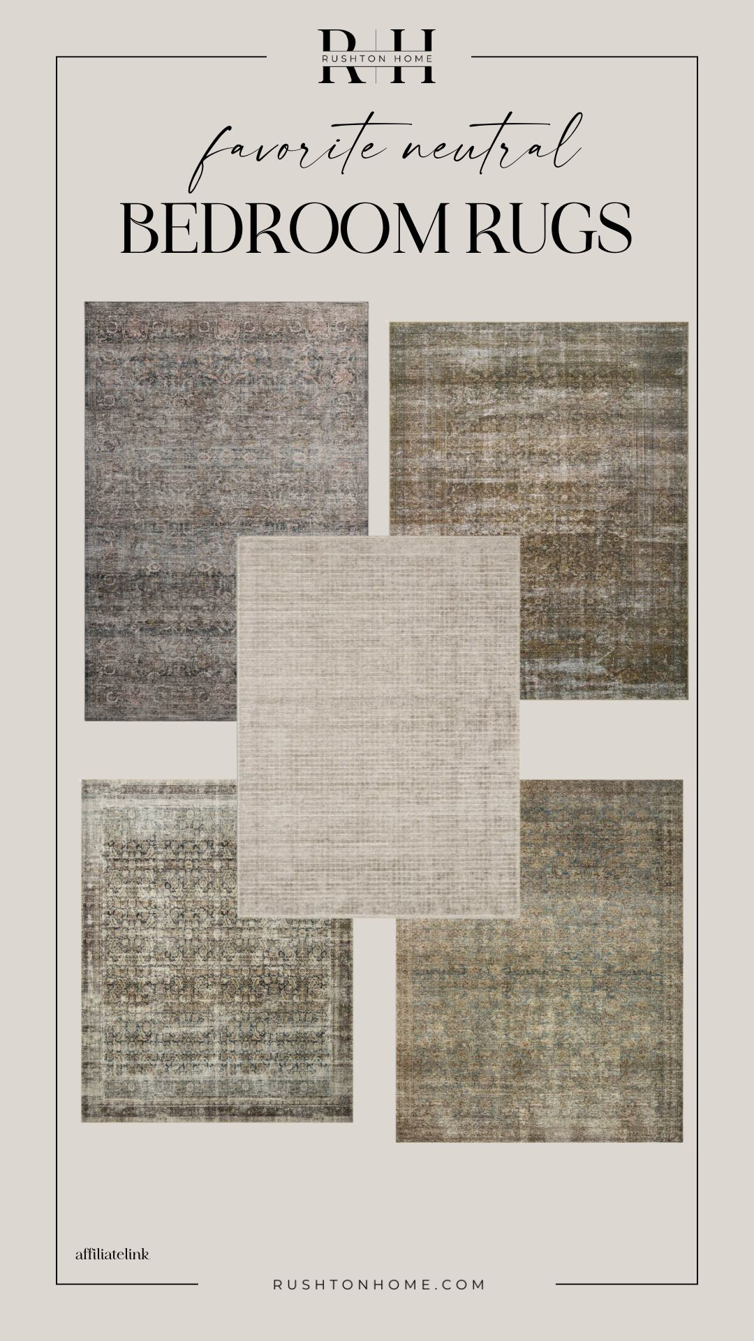 Love these rugs for a bedroom or a living room!

Bedroom furniture, bedroom design, bedroom decor, master bedroom, dresser,  bedframe, chest of drawers, 6 drawer dresser, bedside tables, nightstand, bedroom lamp, lighting, bedroom inspiration 

 #LTKHome #LTKSaleAlert