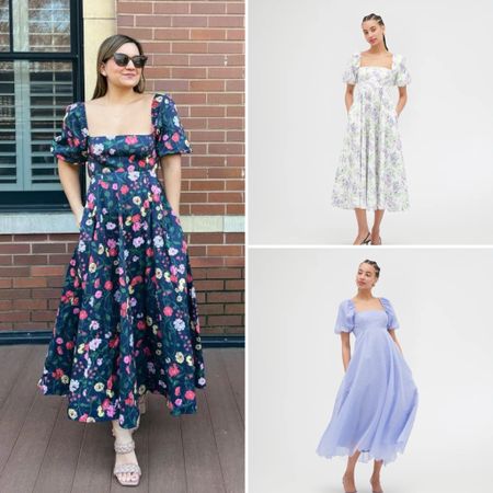 Hill House Matilda Dress in new colors and prints! I am in a small here and it fits perfectly! Great wedding guest dress or dress for bridal events!

#LTKSeasonal #LTKParties #LTKWedding