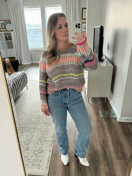 Immediately yes to this sweater. 

#LTKstyletip #LTKmidsize
