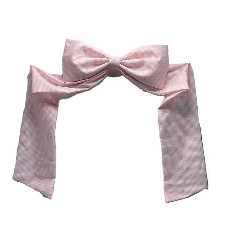 Oversized Gingham Easter Bow, Pink, 24” x 48”, by My Texas House | Walmart (US)