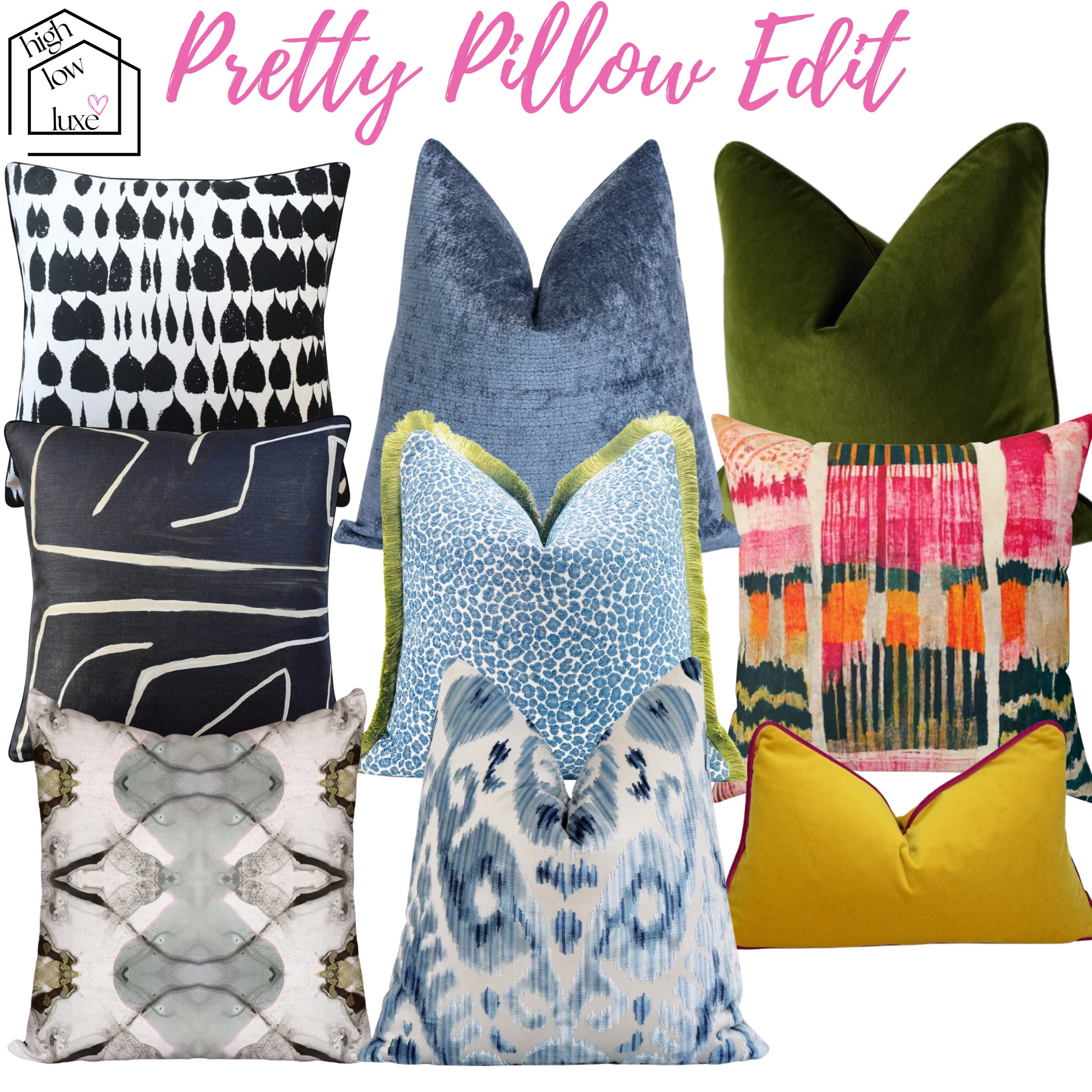Pretty pillows to finish off your room. 

Throw pillows living room ideas 

#LTKHome