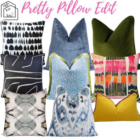 Pretty pillows to finish off your room. 

Throw pillows living room ideas 

#LTKHome