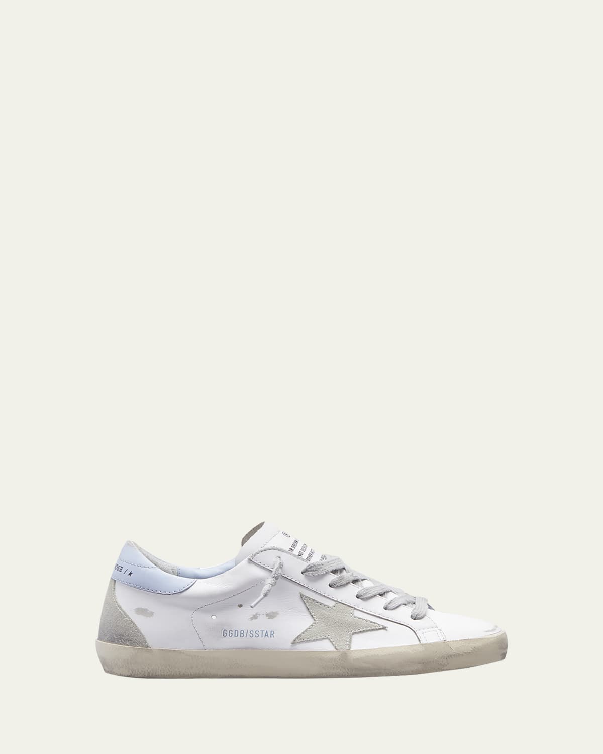 Superstar Leather Upper And Heel Suede Star And Spur Cream Sole Sneakers | Bergdorf Goodman