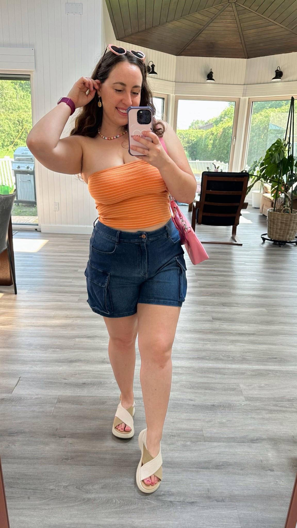 Ready for a bright and colourful summertime ☀️ This top is a brami from Klassy - one of my favourite brands for supportive but cute little tops! The shorts are new from Halara - I have wide hips so I usually really struggle with shorts but these ones have the perfect amount of stretch! 

#LTKFindsUnder50 #LTKMidsize #LTKSeasonal