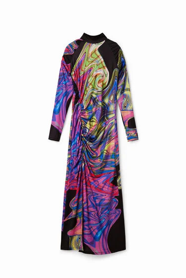 María Escoté slim midi dress | Desigual USA,CA
