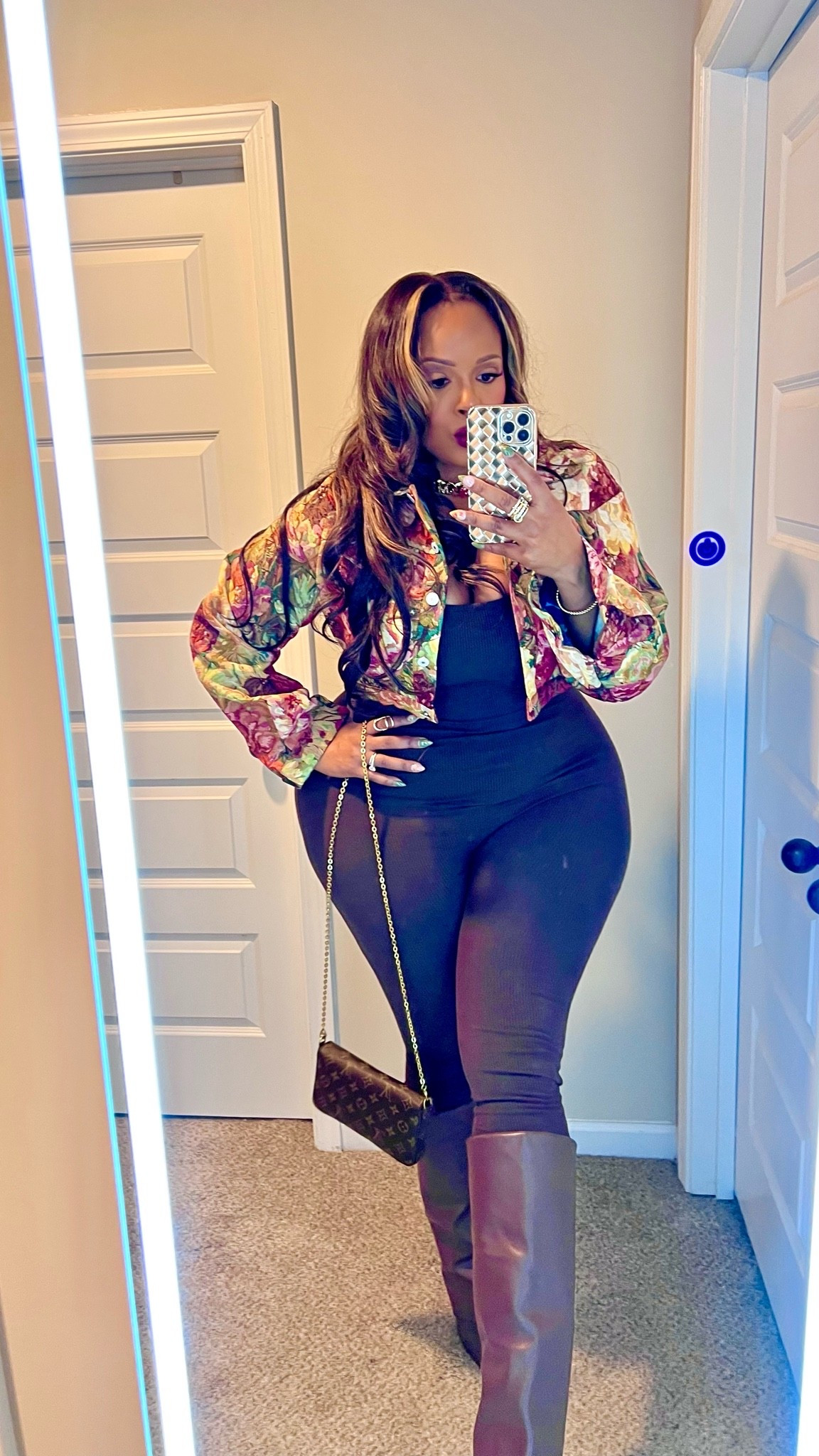 Cute and comfy datenight outfit 🤎 boots are true to size and very comfy. I can wear for hours without hurting my feet. Wearing xl in jacket. The jacket has no stretch. #plussize #curvy #datenight

#LTKPlusSize #LTKOver40 #LTKgrwm