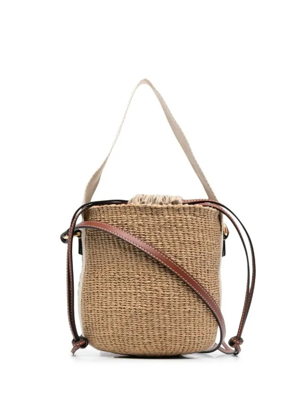 small Woody woven bucket bag | Farfetch Global