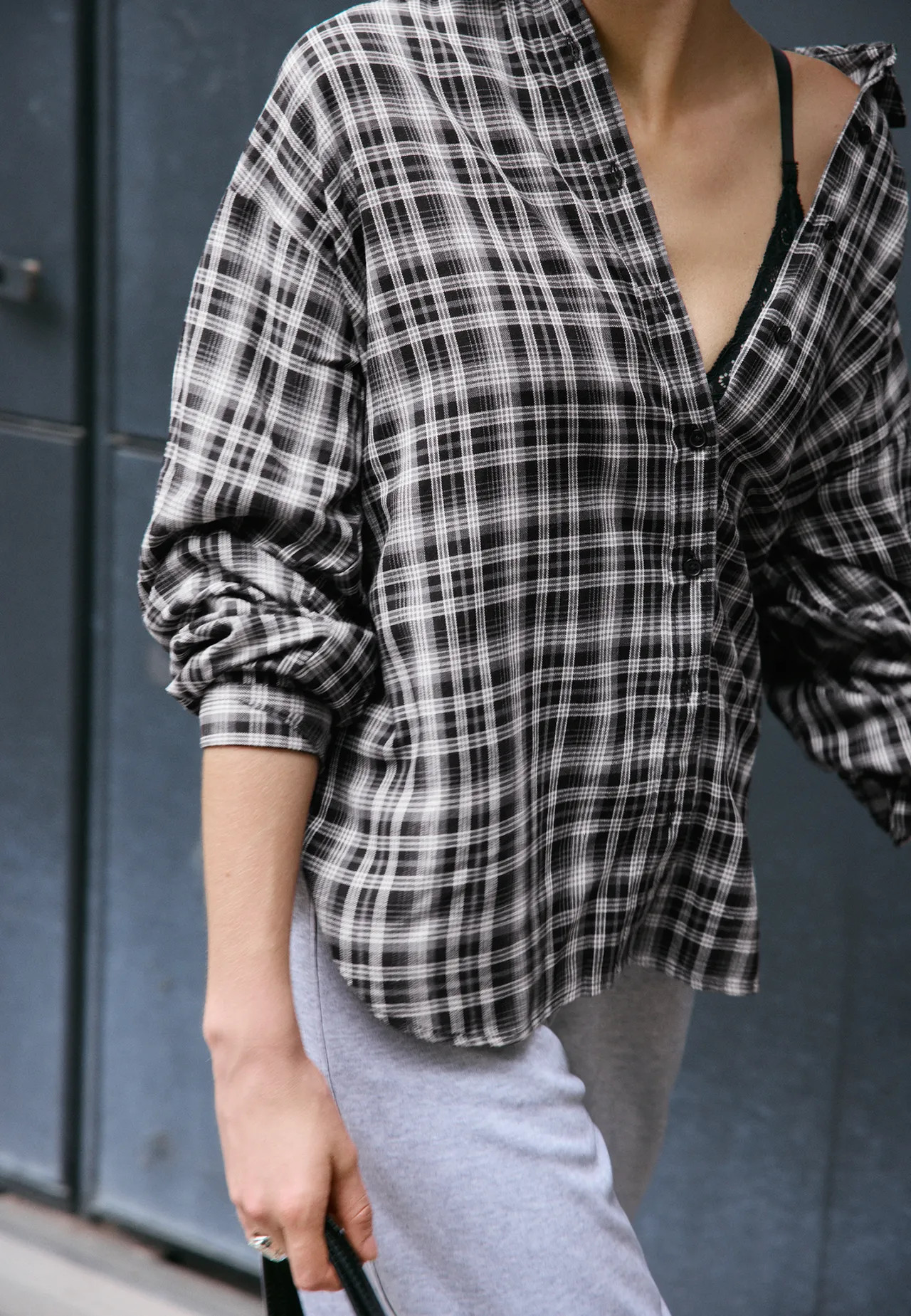 Adjustable regular shirt - Women's fashion | Stradivarius United Kingdom | Stradivarius (UK)