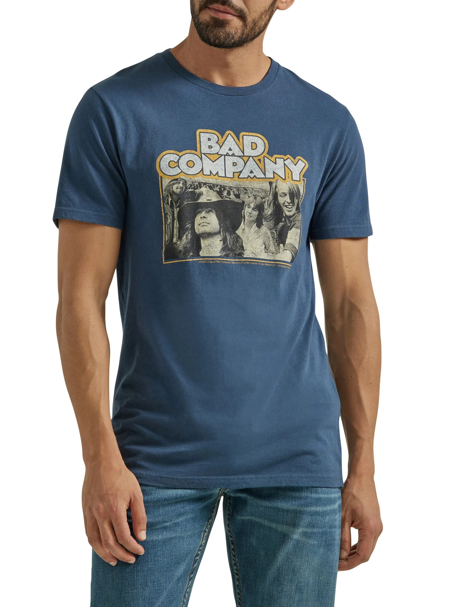Wrangler® Men's Bad Company Graphic Band Tee, Sizes S-3XL | Walmart (US)