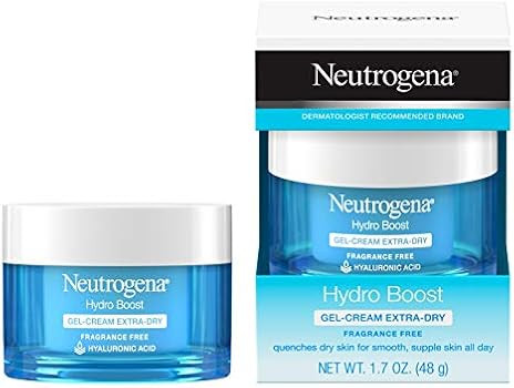 Neutrogena Hydro Boost Hyaluronic Acid Hydrating Gel-Cream Face Moisturizer to Hydrate & Smooth E... | Amazon (US)