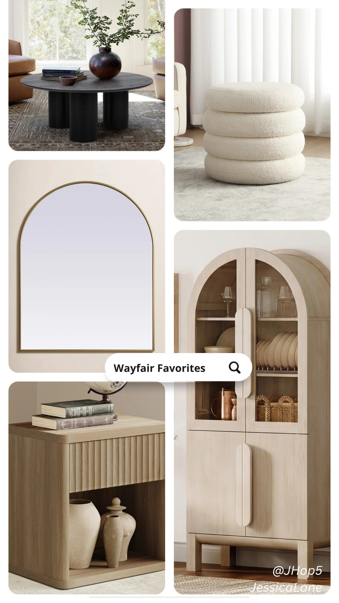 Loving these beautiful neutral furniture finds from Wayfair to elevate your living space. From the perfect arched cabinet to texturized accents, these pieces bring a modern look to any home.#wayfairathome #homedecor #modernhome #neutralaesthetic

#LTKHome #LTKSeasonal