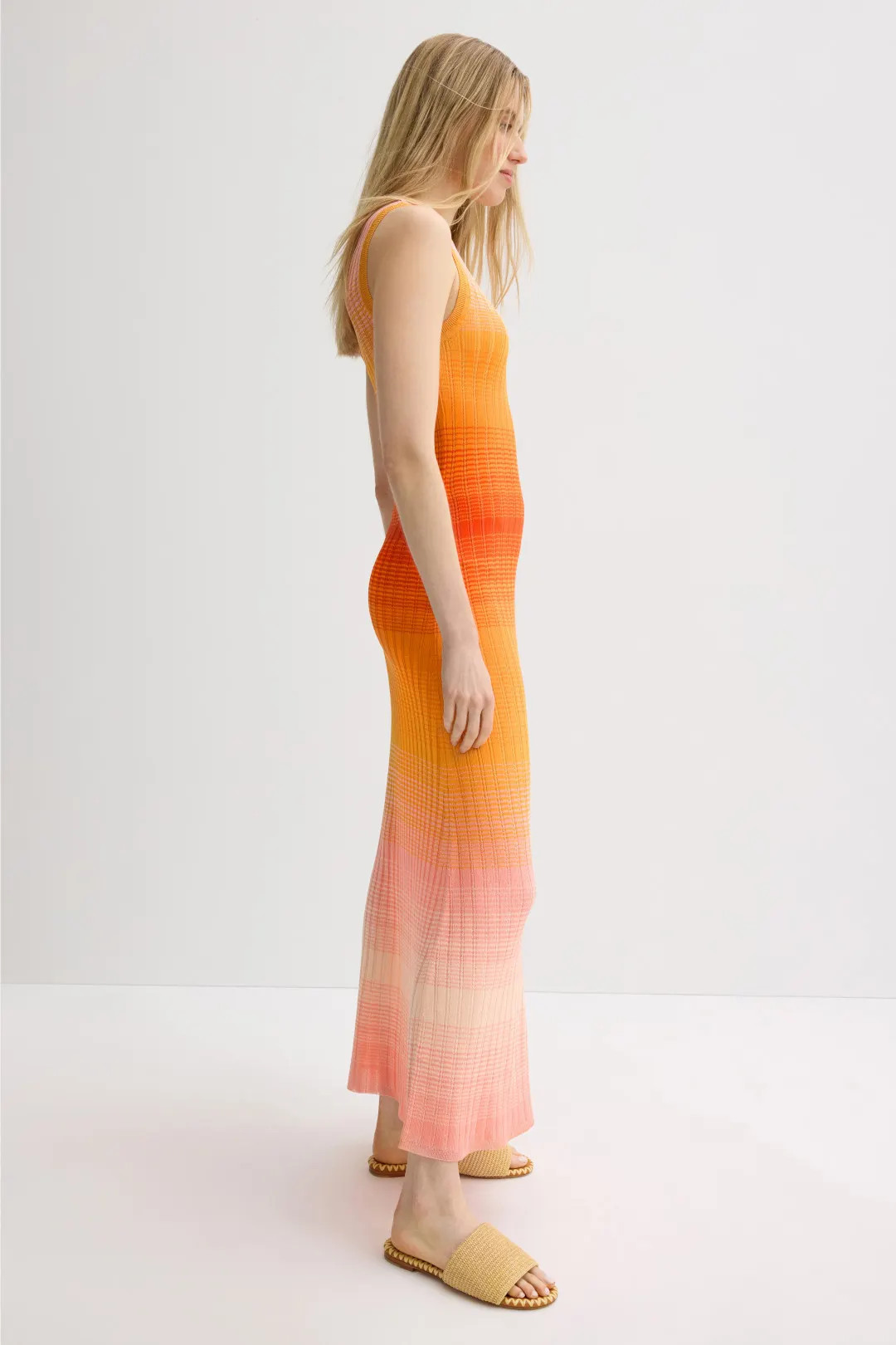 Tie-Dye Knit Maxi Dress | Rent the Runway