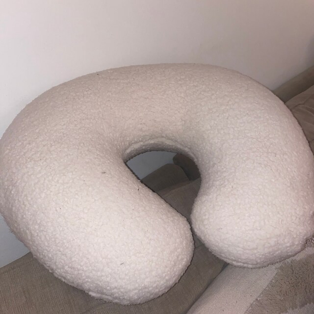 Sherpa nursing pillow cover, Oeko-Tex certified breastfeeding pillow slip cover, Teddy u-shaped p... | Etsy (US)