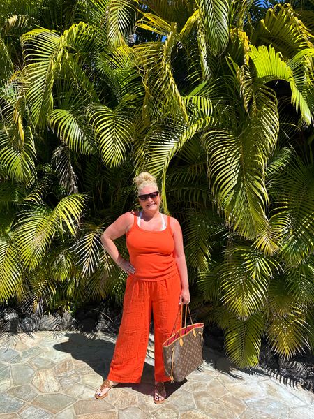 Jason and I had a leisurely day shopping + site seeing. My ribbed tank and gauze pants were the perfect combination for today's activities and the best part is they are 50% OFF today! 

#LTKtravel #LTKsalealert #LTKstyletip