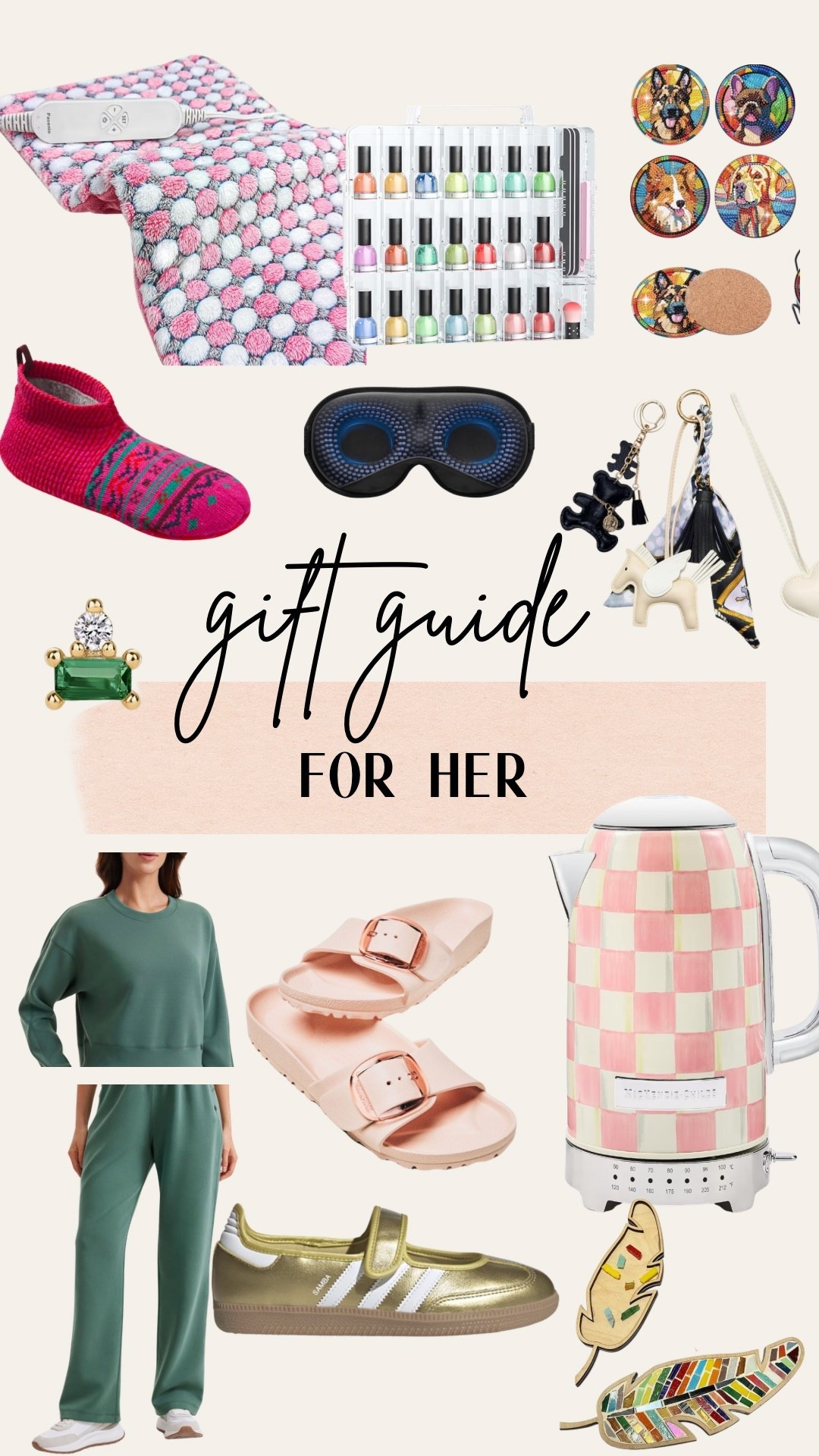 Gift guide for her 

#LTKGiftGuide #LTKmomlife #LTKHoliday