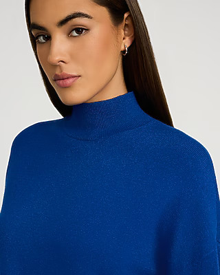 Ultrasoft Relaxed Mock Neck Sweater | Express