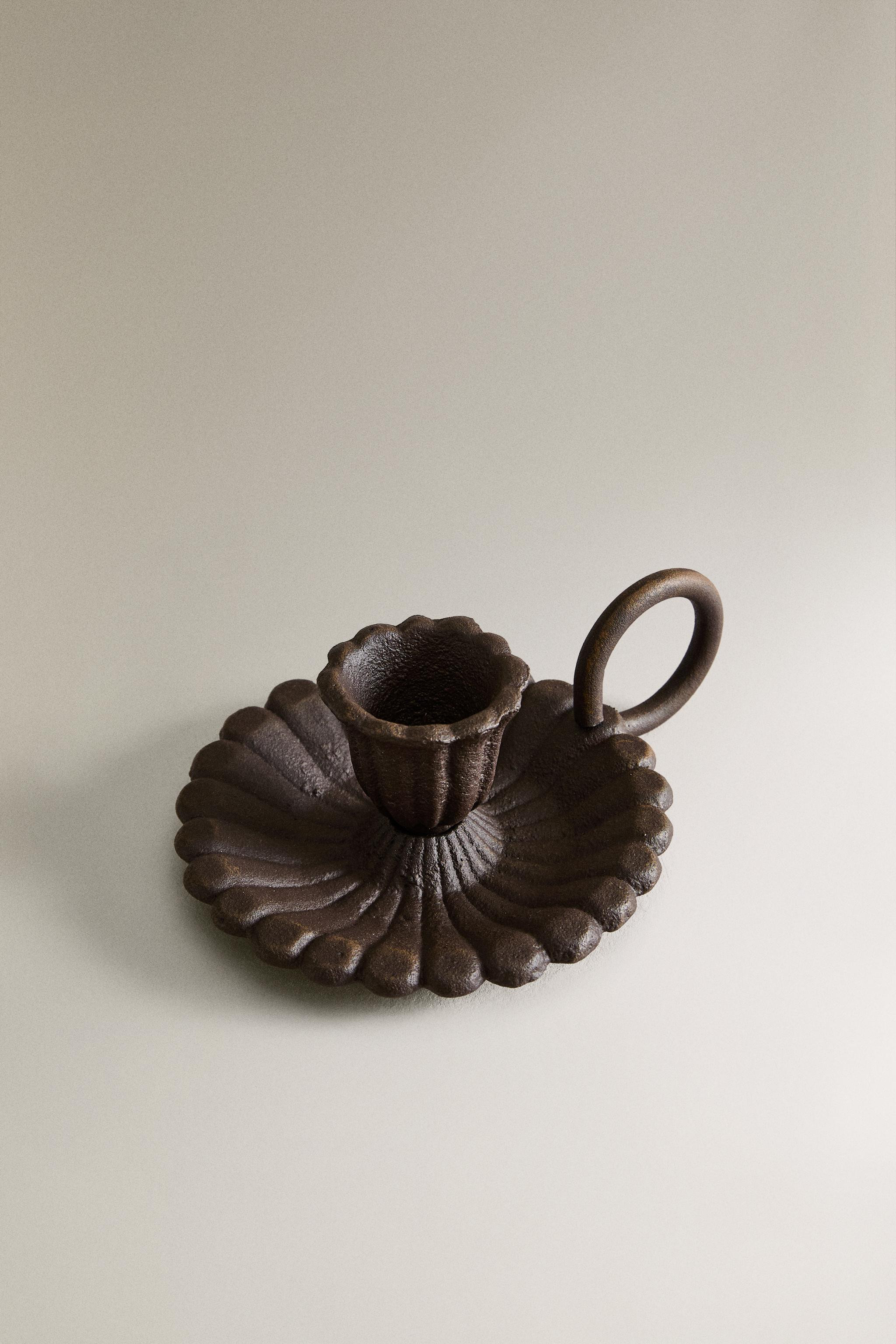 METAL FLOWER CANDLESTICK | Zara US