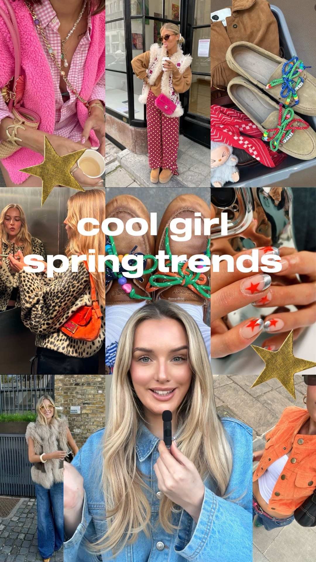 cool girl spring trends 2026 🩵⭐️💕😚  all of my favourite trends, prints, bright colours, funky nails & more 

#LTKuk #LTKstyletip #LTKspring