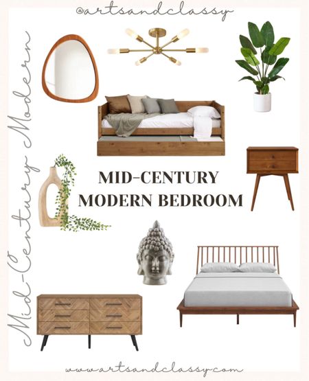 Transform your bedroom into your dream space with a touch of mid-century modern charm!

#LTKhome #LTKsalealert