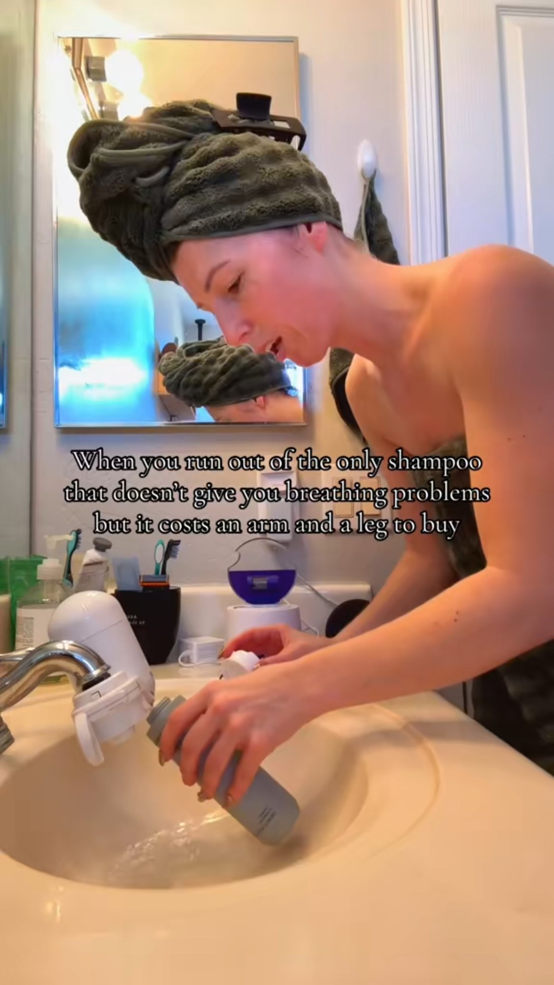 Living proof shampooo and conditioner is amazing for having none of the bad junk in it but she EXPENSIVE 😅

#LTKBeauty #LTKmomlife #LTKselfcare