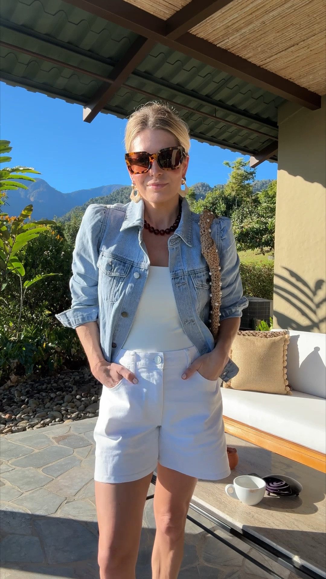 Best denim jacket and bodysuit 🤍 Avara outfits wearing a small and size 4 

#LTKTravel #LTKgrwm #LTKFindsUnder100