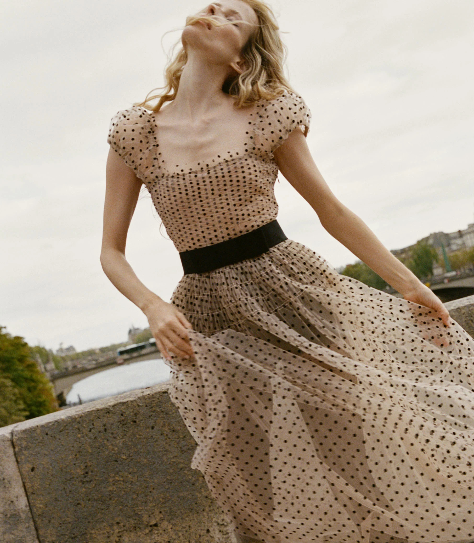 Pamelina Dress - Cream | DÔEN | DOEN