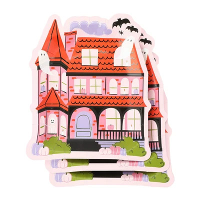 Haunted House Dessert Plates (10 ct) | Packed Party