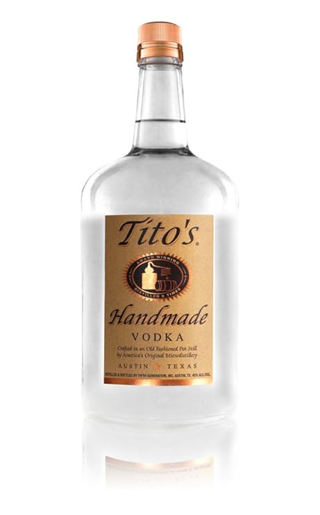 Tito's Handmade Vodka, 1.75 L, 80 Proof | Amazon (US)