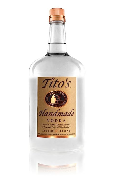 Tito's Handmade Vodka, 1.75 L, 80 Proof | Amazon (US)