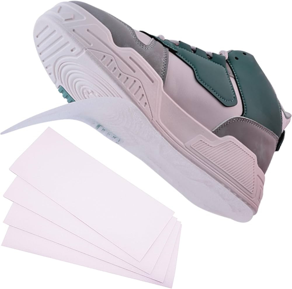 Sole Protectors 2 Pairs Sole Protector for Sneakers Clear Self-Stick Shoe Sole Crease Protector E... | Amazon (US)