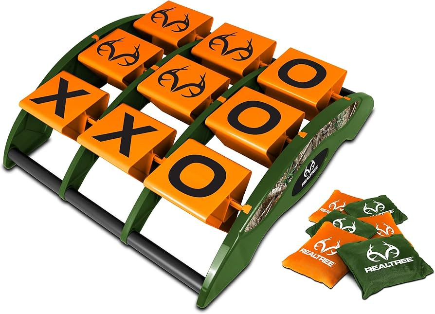 NKOK Realtree Tic-Tac-Toss Game Set, Teaches Children Strategy, Perfect for Outdoor Play, Super F... | Amazon (US)