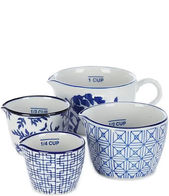 Chinoiserie Measuring Cups, Set of 4 | Dillard's