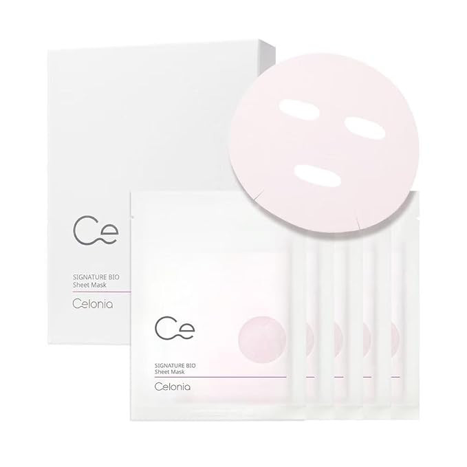 CELONIA Signature Bio Facial Sheet Mask, Stem Cell Deep Hydrating Face Mask, Anti Aging Treatment... | Amazon (US)
