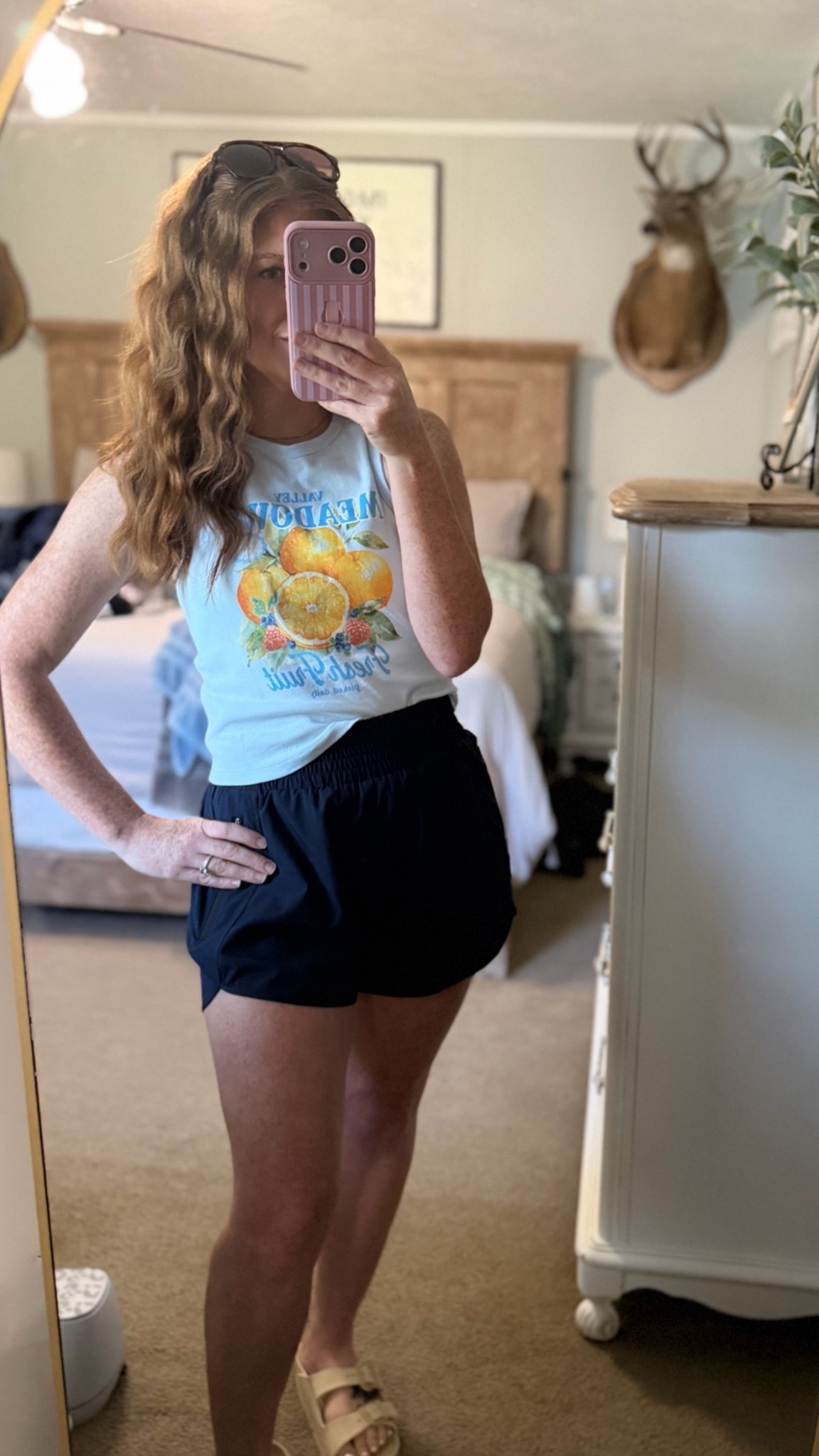 Today ootd. These are the most comfortable shorts I own👏🏻💕 similar tops below!

#LTKootd