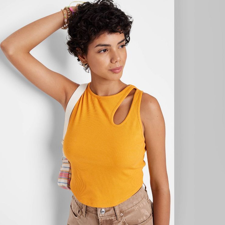 Women's Cut Out Tiny Tank Top - Wild Fable™ | Target