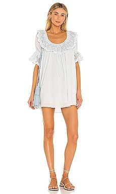 Tularosa Crawford Dress in Baby Blue from Revolve.com | Revolve Clothing (Global)