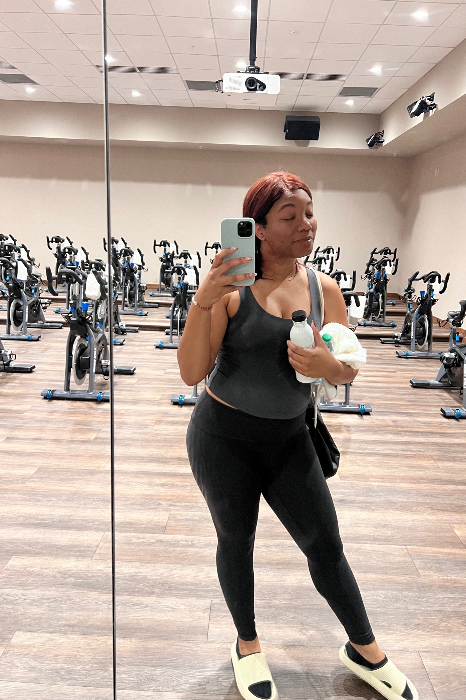 Workout look for spinning 

#LTKFitness