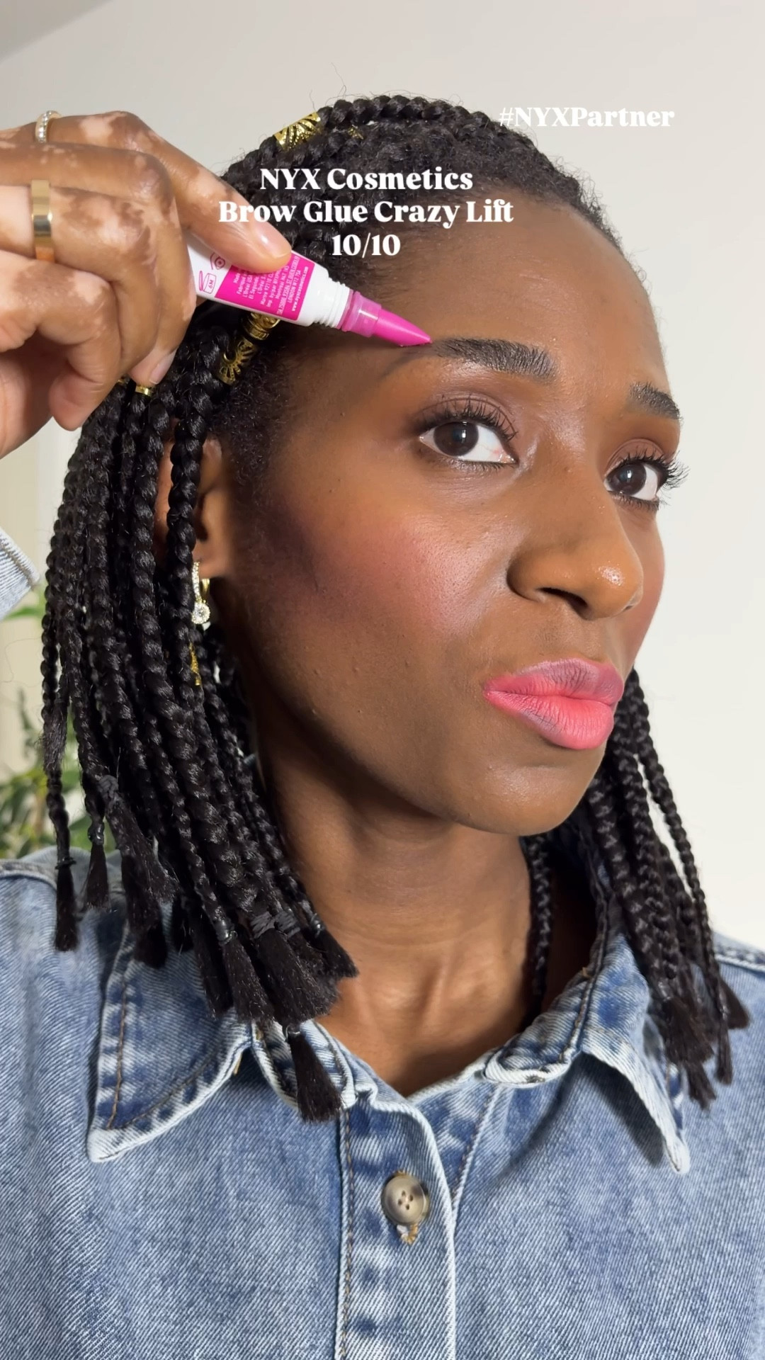 Soft brows, glossy lips, fresh finish. Rating my @nyxcosmetics_uk faves.🩷*AD

#trendingmakeup #nyxcosmetics #makeuptutorial 

#LTKbeauty #LTKuk