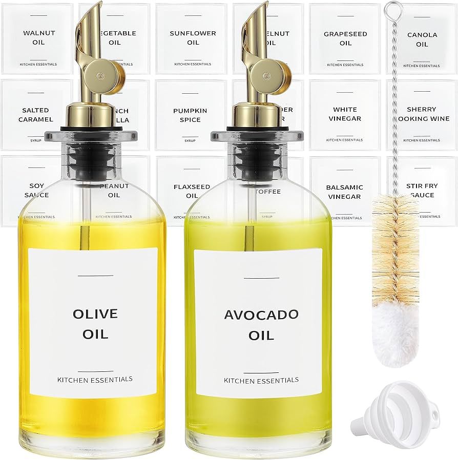 Spaceneat Olive Oil Dispenser Bottle for Kitchen, Coffee Syrup Dispenser - Elegant & Classy Olive... | Amazon (US)