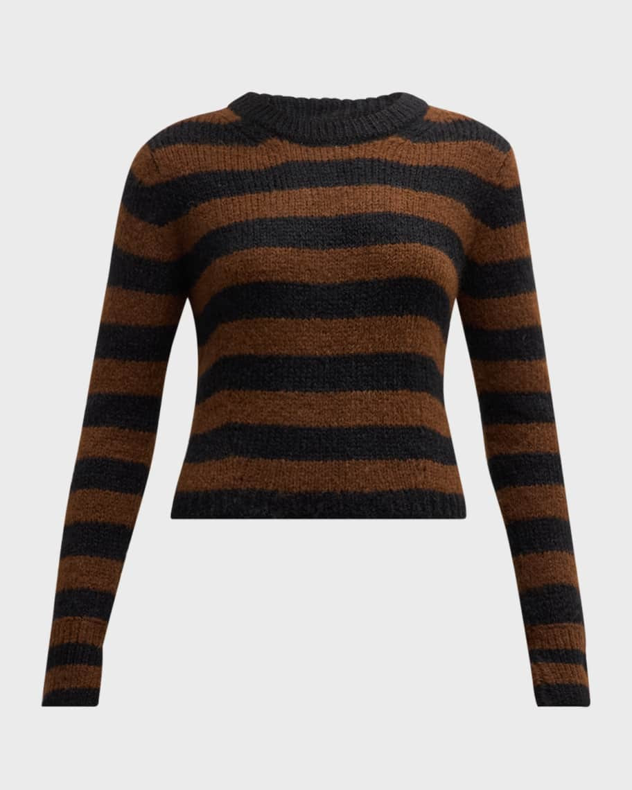 ELEVEN SIX Ava Slim Stripe Knit Sweater | Neiman Marcus
