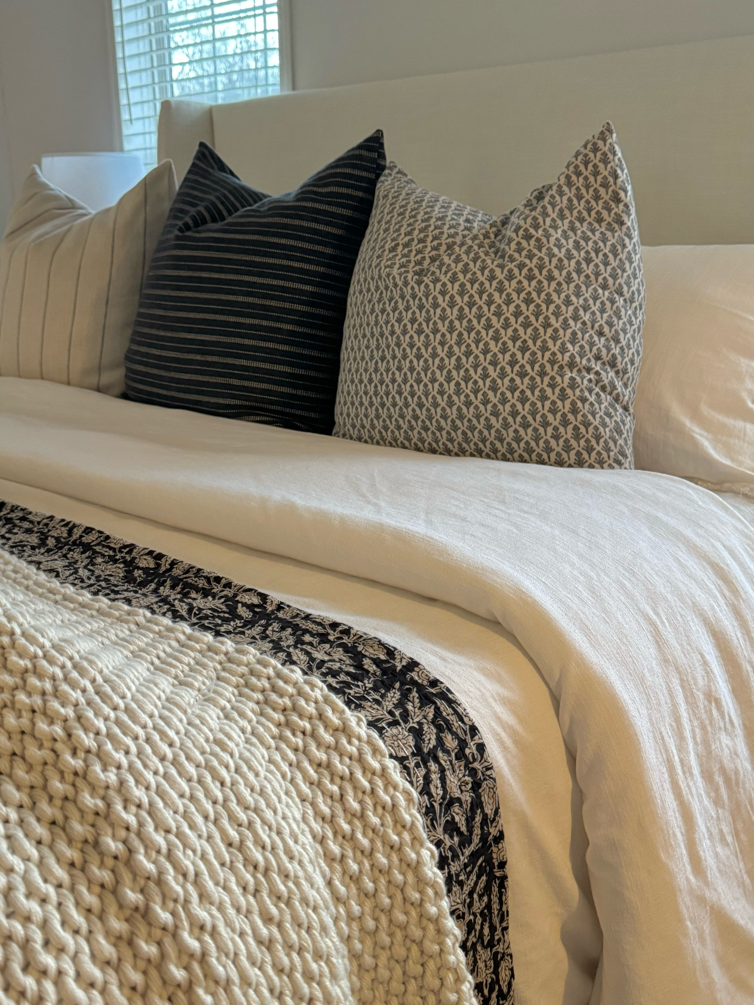 Bedding details🤎

#LTKhome #LTKstyletip #LTKMostLoved