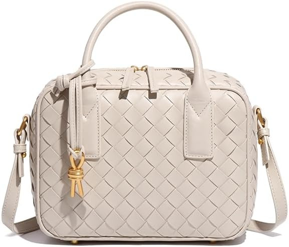 Trendy Woven Crossbody Bag for Women - Woven Top Handle Satchel Handbag - Weaved Hand Purse for L... | Amazon (US)