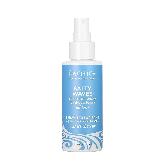 Pacifica Beauty, Salty Waves Texture Sea Salt Spray for Hair, Beachy Waves, Wavy Hair Products, H... | Amazon (US)