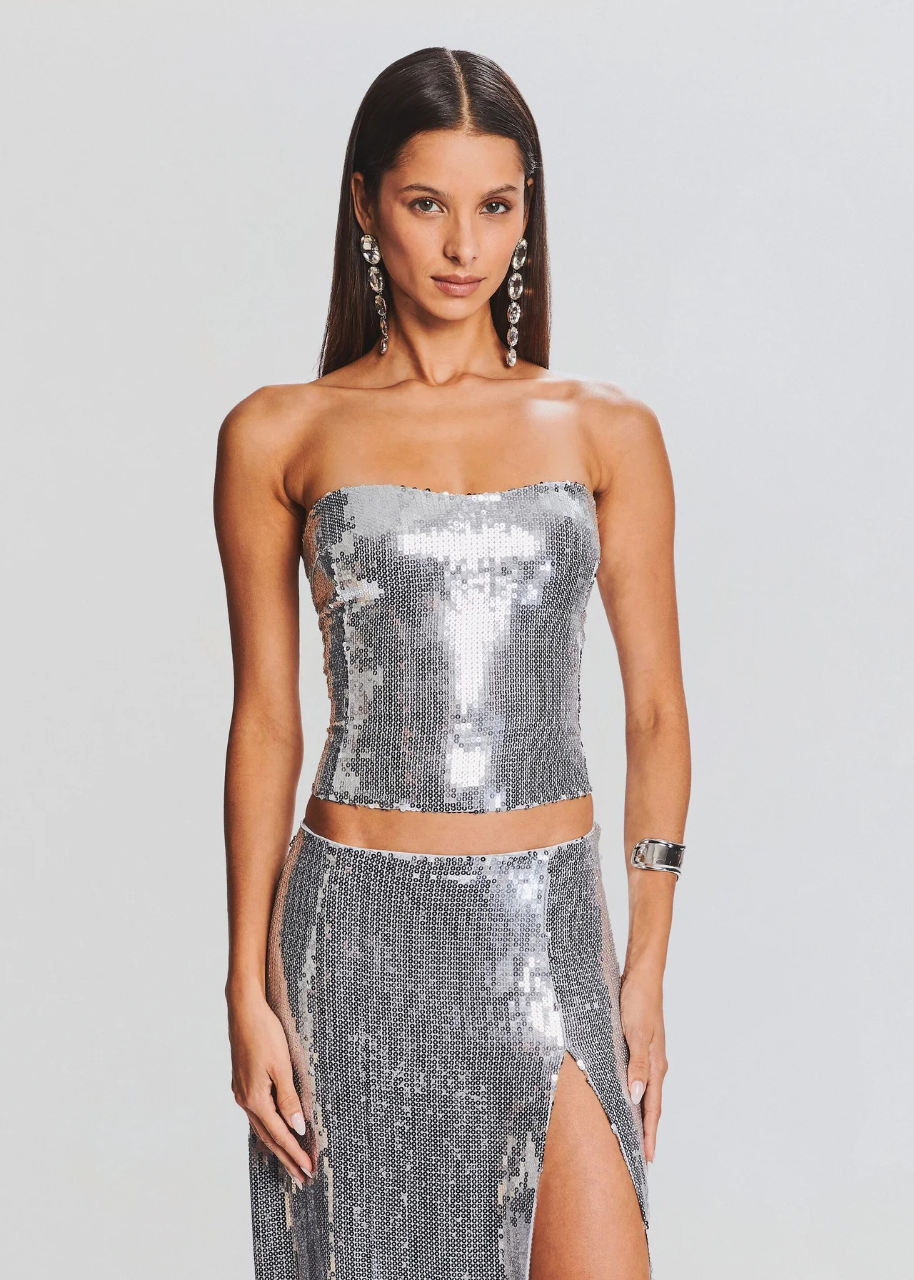 Oren Sequin Bustier | Retrofete