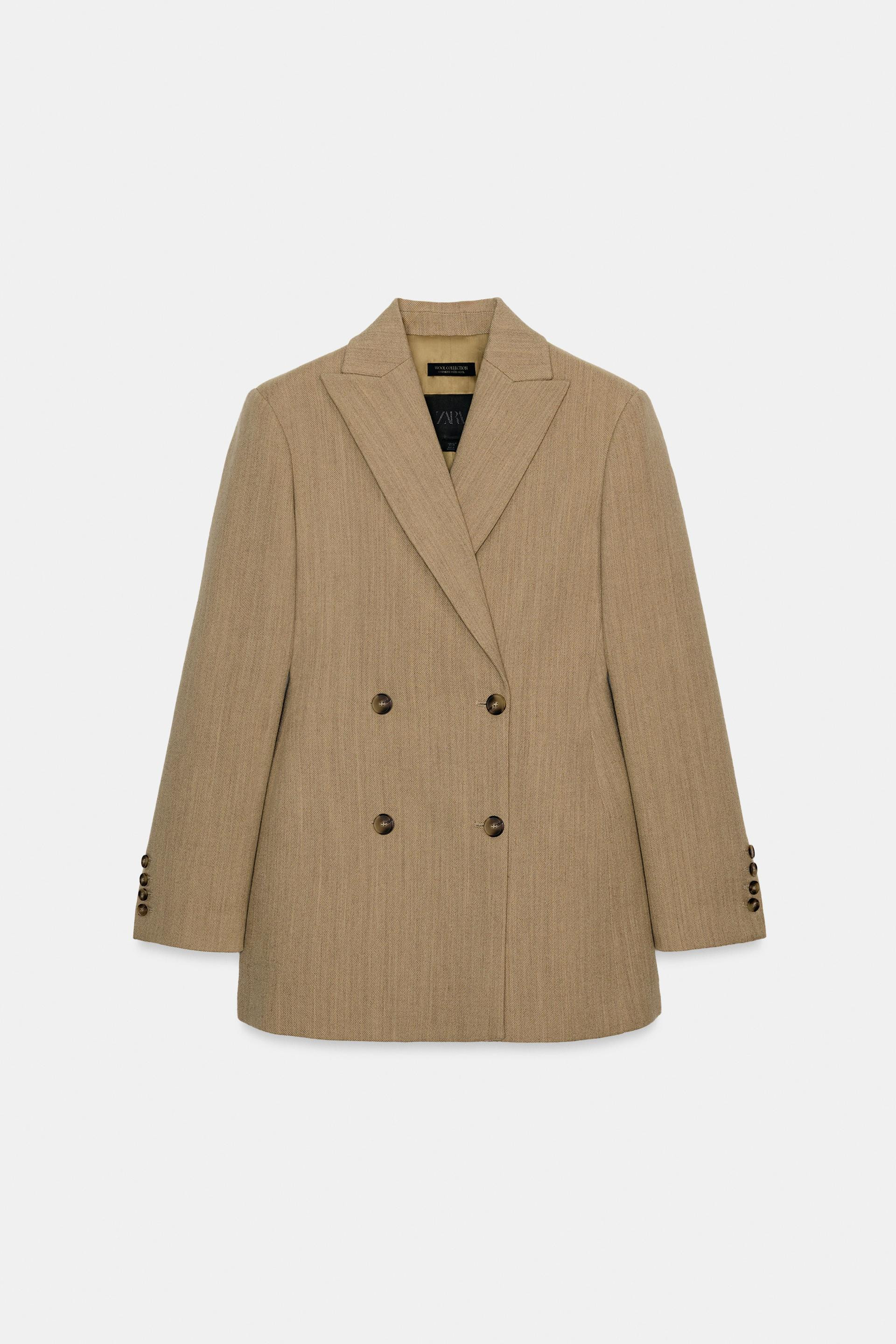 TAILORED BLAZER WITH WOOL ZW COLLECTION | Zara US