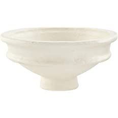 Mud Pie Paper Mache Pedestal Bowl, Pedestal, 6" x 12" dia | Amazon (US)