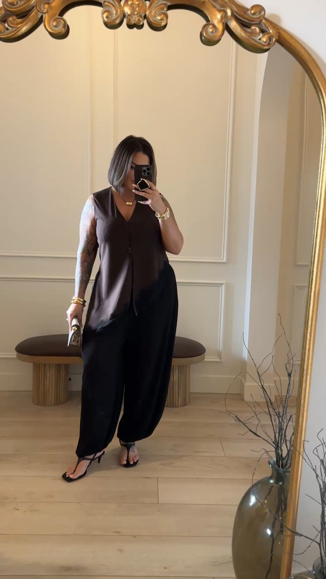 Date night outfit 
Top xl 
Pants are old so I linked several similar to create the same look. 


#LTKMidsize #LTKSaleAlert